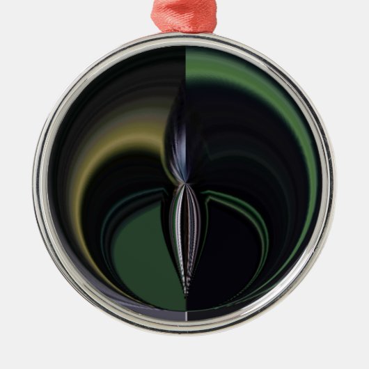 Hakuna Matata Girly Gifts Aurora Silver Lining she Metalen Ornament (Voorkant)