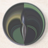 Hakuna Matata Girly Gifts Aurora Silver Lining she Zandsteen Onderzetter (Voorkant)