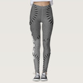 Hakuna Matata gratis weekenduitbarsting Leggings (Voorkant)