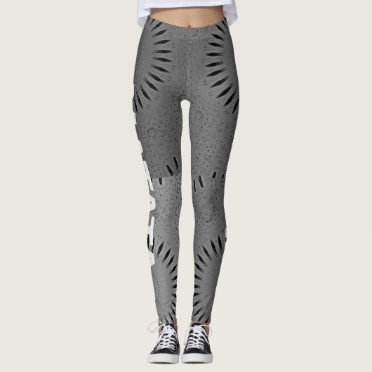 Hakuna Matata gratis weekenduitbarsting Leggings (Voorkant)