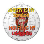 Hakuna Matata HAkuna Matata Big Mouth. Dartbord (Voorkant)