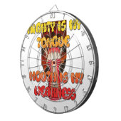 Hakuna Matata HAkuna Matata Big Mouth. Dartbord (Voorkant Rechts)