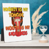 Hakuna Matata HAkuna Matata Big Mouth. Fotoplaat (Zijkant)