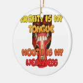 Hakuna Matata HAkuna Matata Big Mouth. Keramisch Ornament (Links)