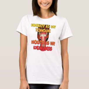 Hakuna Matata Hakuna Matata Big Mouth-kleding T-shirt