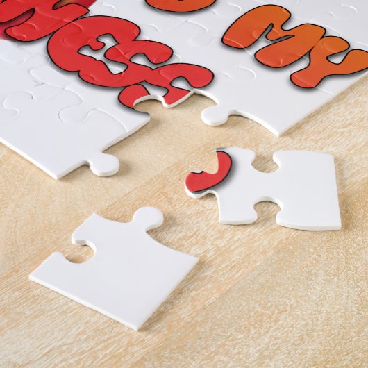 Hakuna Matata HAkuna Matata Big Mouth. Legpuzzel (Zijkant)