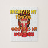 Hakuna Matata HAkuna Matata Big Mouth. Legpuzzel (Verticaal)