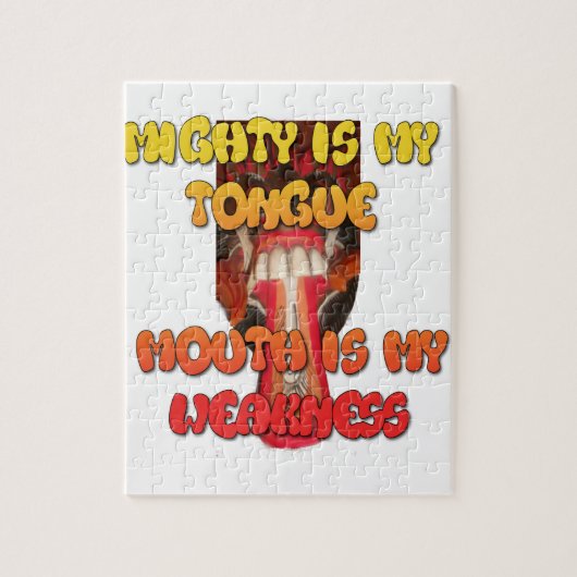 Hakuna Matata HAkuna Matata Big Mouth. Legpuzzel (Verticaal)