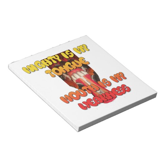 Hakuna Matata HAkuna Matata Big Mouth. Notitieblok (Schuin)