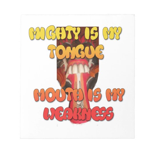 Hakuna Matata HAkuna Matata Big Mouth. Notitieblok (Voorkant)