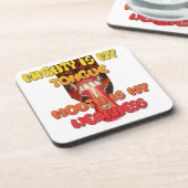 Hakuna Matata HAkuna Matata Big Mouth. Onderzetter (Linkerzijde)