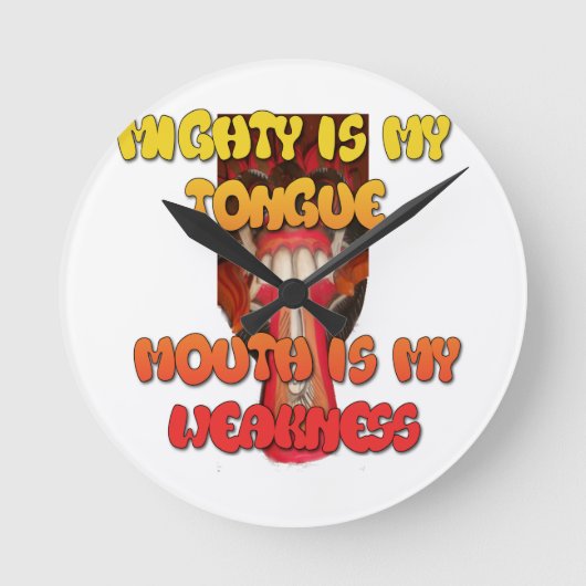 Hakuna Matata HAkuna Matata Big Mouth. Ronde Klok (Voorkant)