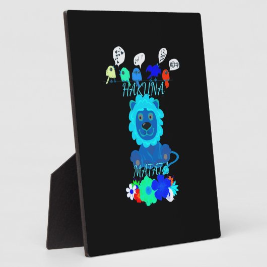 Hakuna Matata Hakunamatata baby leeuw koning.png Fotoplaat (Zijkant)