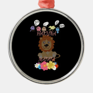 Hakuna Matata Hakunamatata baby lion. Metalen Ornament
