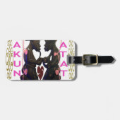 Hakuna Matata Hakunamatata Bagagelabel (Voorkant horizontaal)