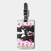 Hakuna Matata Hakunamatata Bagagelabel (Voorkant verticaal)