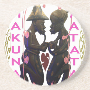 Hakuna Matata Hakunamatata Zandsteen Onderzetter