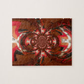 Hakuna Matata Halloween Mask Kaleidoscope Abstract Legpuzzel (Horizontaal)