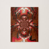 Hakuna Matata Halloween Mask Kaleidoscope Abstract Legpuzzel (Verticaal)