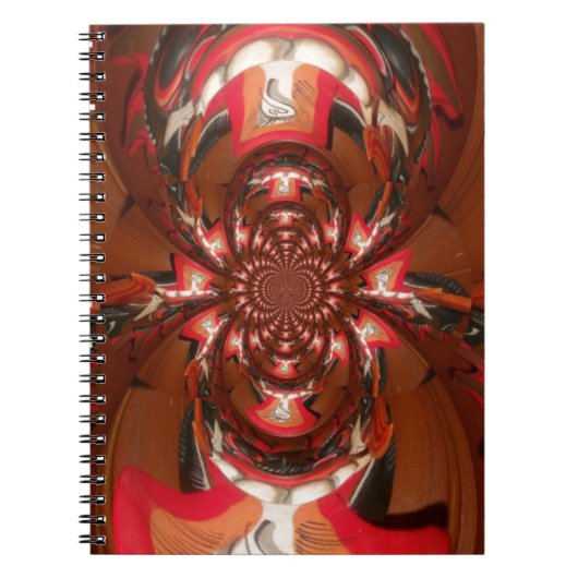 Hakuna Matata Halloween Mask Kaleidoscope Abstract Notitieboek (Voorkant)