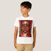 Hakuna Matata Halloween Mask Kaleidoscope Abstract T-shirt (Voorkant volledig)