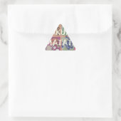 Hakuna Matata Hand Gebaar Kunstprint Sticker (Tas)