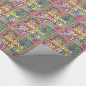 Hakuna Matata Handteken Art Print Cadeaupapier (Hoek)