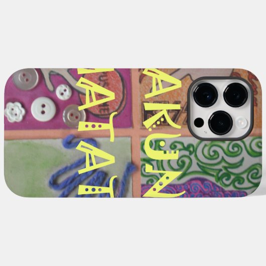 Hakuna Matata Handteken Art Print Case-Mate iPhone Case (Achterkant (horizontaal))