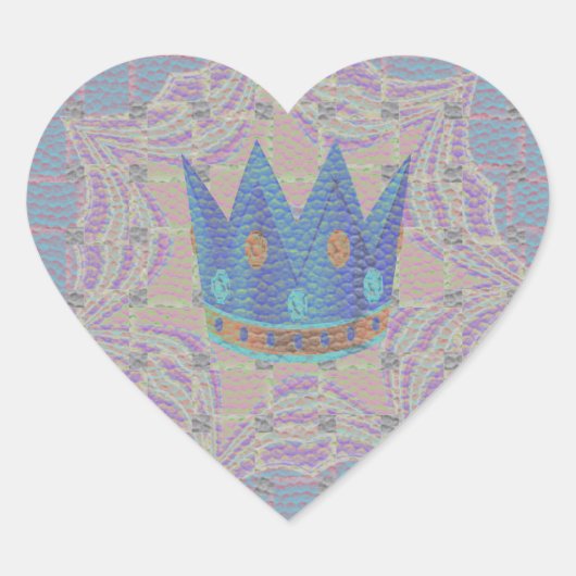 Hakuna matata hart sticker (Voorkant)