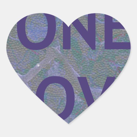 HAKUNA MATATA HART STICKER (Voorkant)