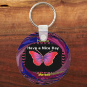 Hakuna Matata heeft een fijne dag.png Sleutelhanger (Voorkant)