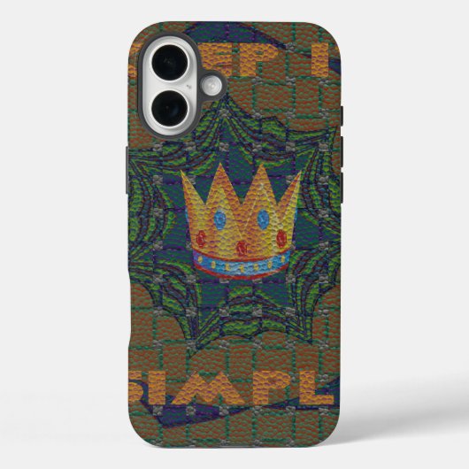 Hakuna matata houdt het eenvoudig Case-Mate iPhone case (Achterkant)