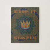 Hakuna matata houdt het eenvoudig legpuzzel (Verticaal)