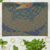 Hakuna matata houdt het eenvoudig theedoek (Gevouwen)