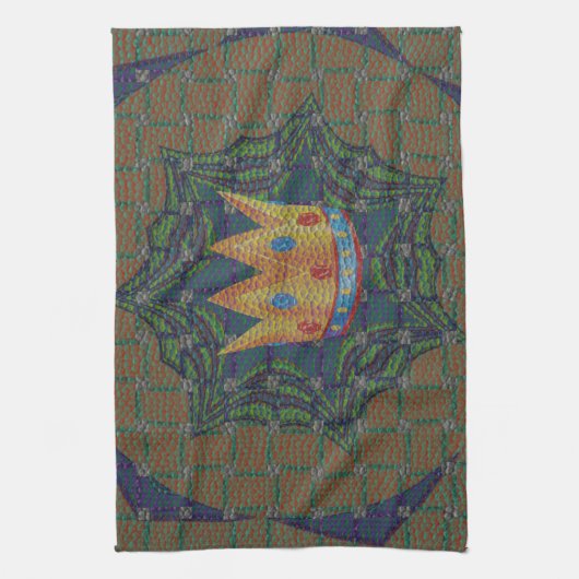 Hakuna matata houdt het eenvoudig theedoek (Verticaal)