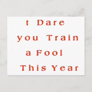 Hakuna Matata, ik durf je dit jaar een school te t Briefkaart