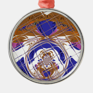 Hakuna Matata Ik hou van Ethiopia Color Design.png Metalen Ornament