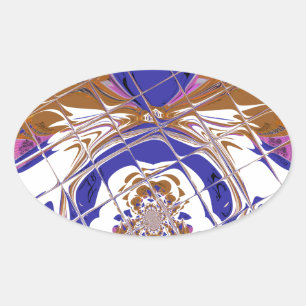 Hakuna Matata Ik hou van Ethiopia Color Design.png Ovale Sticker