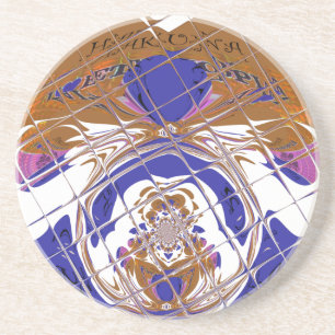 Hakuna Matata Ik hou van Ethiopia Color Design.png Zandsteen Onderzetter