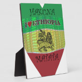 Hakuna Matata Ik hou van Ethiopia Colors.png Fotoplaat (Zijkant)
