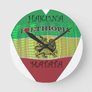Hakuna Matata Ik hou van Ethiopia Colors.png Ronde Klok