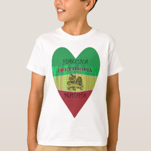 Hakuna Matata Ik hou van Ethiopia Colors.png T-shirt
