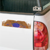 Hakuna Matata Ik hou van het Ethiopische kleurenon Bumpersticker (Op Truck)