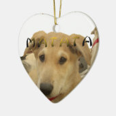 Hakuna Matata Ik weet wat je denkt. Keramisch Ornament (Links)