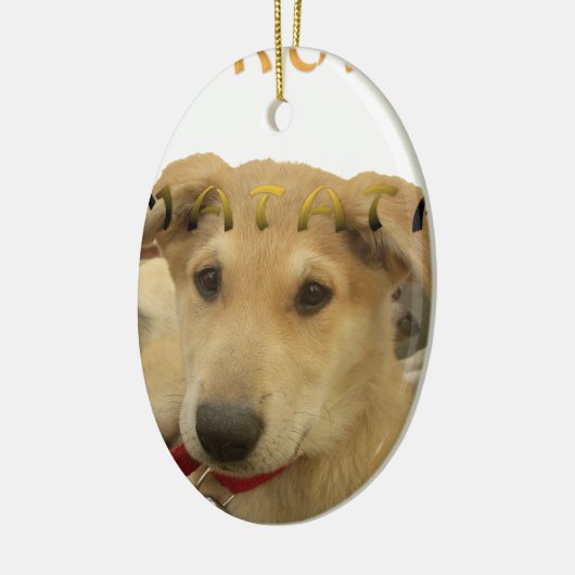 Hakuna Matata Ik weet wat je denkt. Keramisch Ornament (Links)