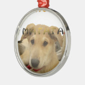 Hakuna Matata Ik weet wat je denkt. Metalen Ornament (Links)