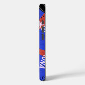 Hakuna Matata Iridiscent Blue Case-Mate iPhone Case (Achterkant / Links)