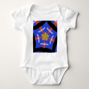 Hakuna Matata Iridiscent Blue Romper