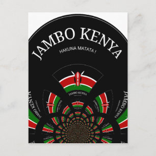 Hakuna Matata Jambo Kenya Briefkaart