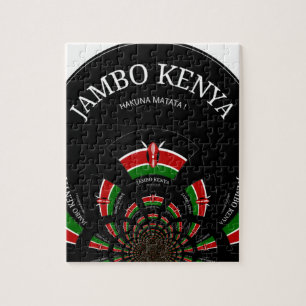 Hakuna Matata Jambo Kenya Legpuzzel